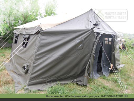 Korszerűsített 63M katonai sátor ponyva | KATONAISATOR.HU
