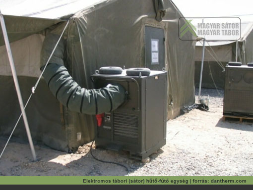 Dantherm AC-M7 MKII elektromos sátor hűtő-fűtő egység | forrás: dantherm.com